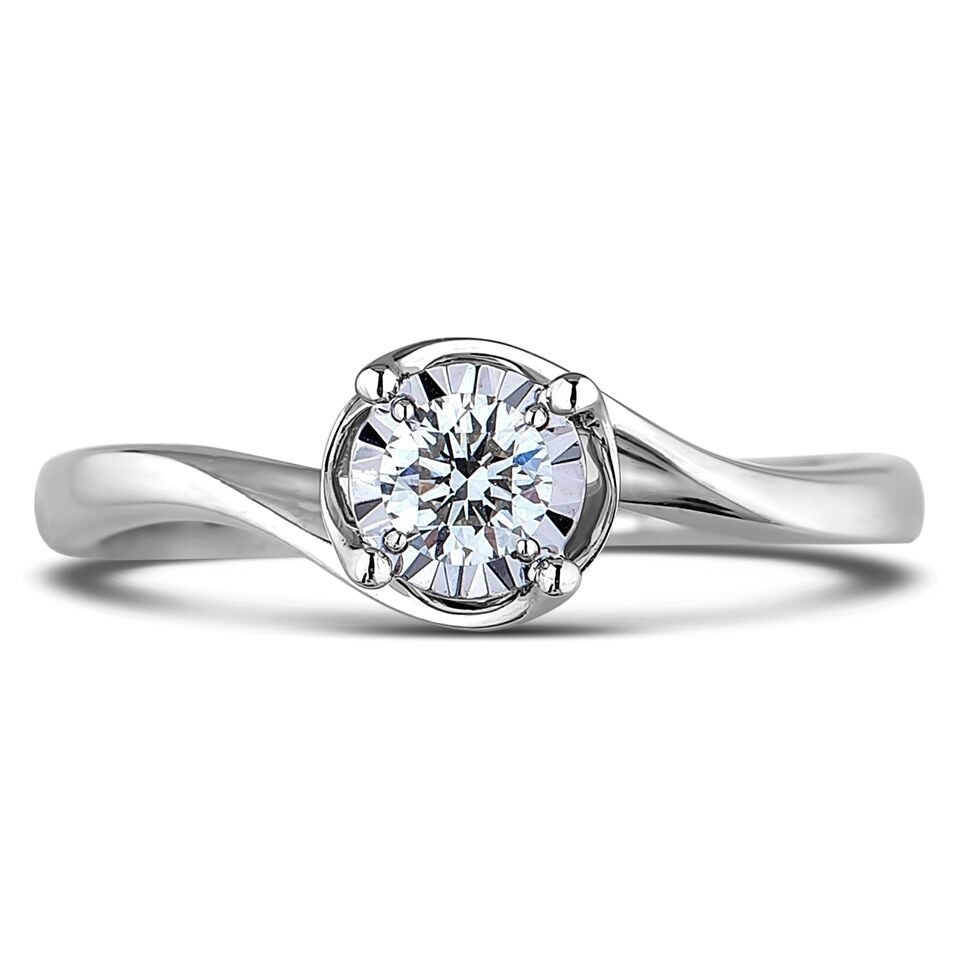 FOREVERMARK SOLITAIRE DIAMOND ENGAGEMENT RING - AFCR1022020 - Lugaro - Vancouver & Victoria