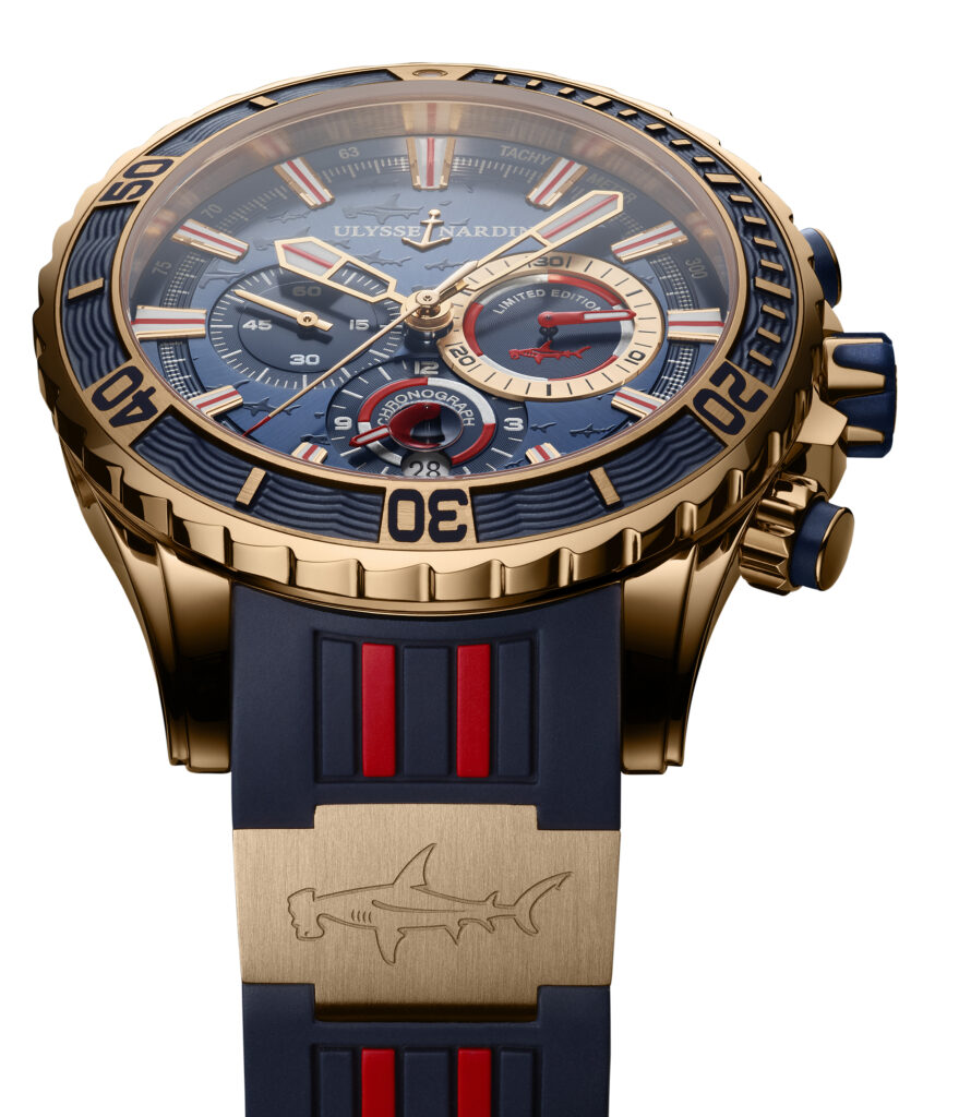 Ulysse Nardin Diver Chronograph Hammerhead Shark Glides to Greatness