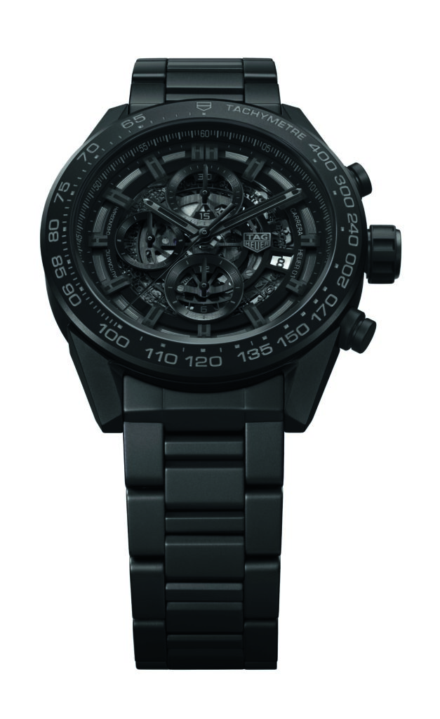 TAG Heuer CARRERA HEUER-01 - Full Black Matt Ceramic