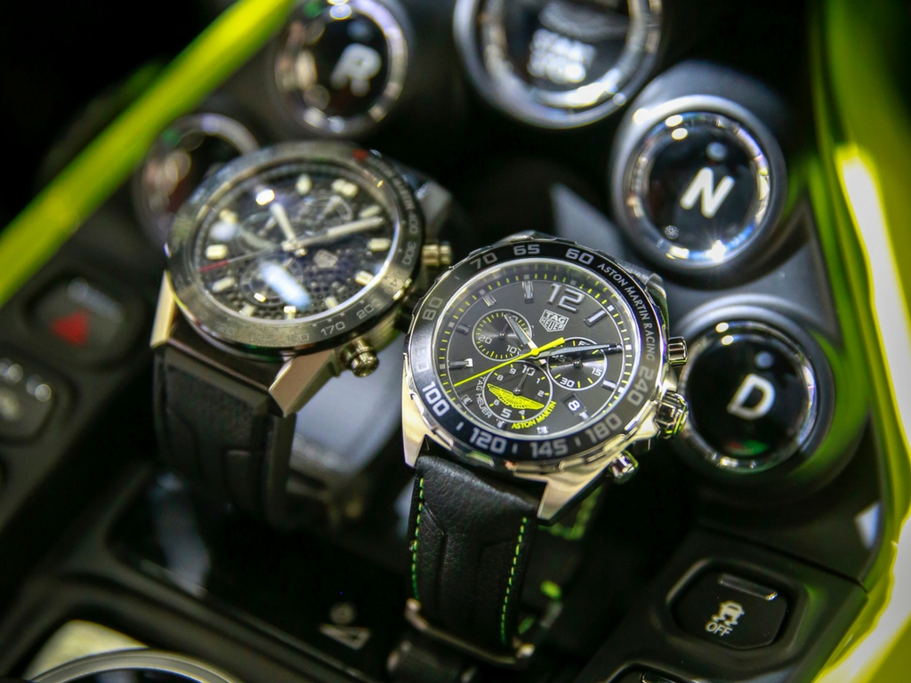 TAG HEUER PRESENTS ASTON MARTIN SPECIAL EDITION