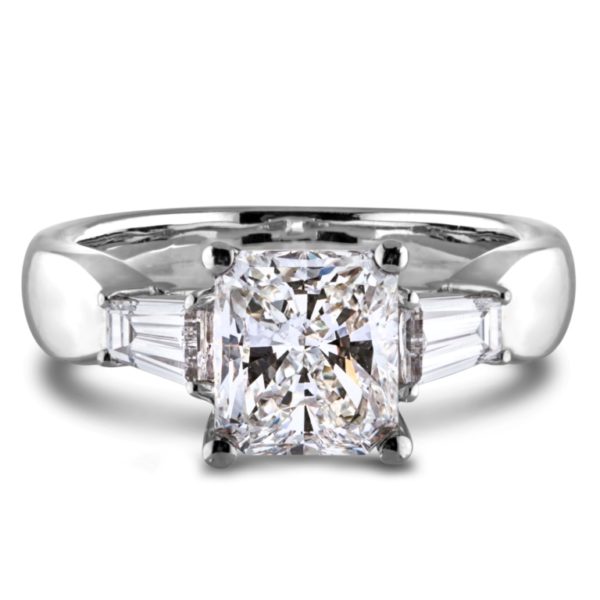 3.24 Carat Gia Diamond Trilogy Engagement Ring - Lugaro - Vancouver & Victoria