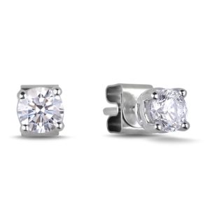 End Of Season Lugaro Diamond Stud Earrings