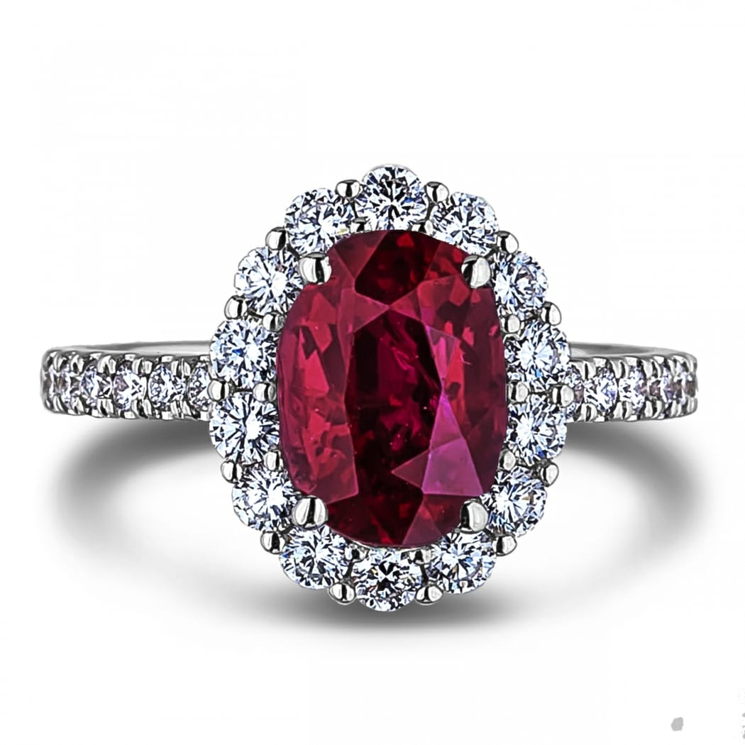 ruby engagement rings