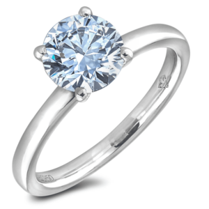 1.50 Carat GIA Certified Solitaire Engagement Ring in Platinum