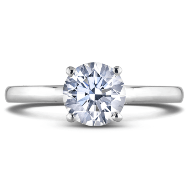 1.50 Carat GIA Certified Solitaire Engagement Ring in 14K White Gold