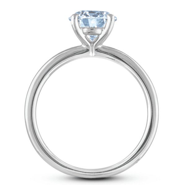 1.50 Carat GIA Certified Solitaire Engagement Ring in 14K White Gold