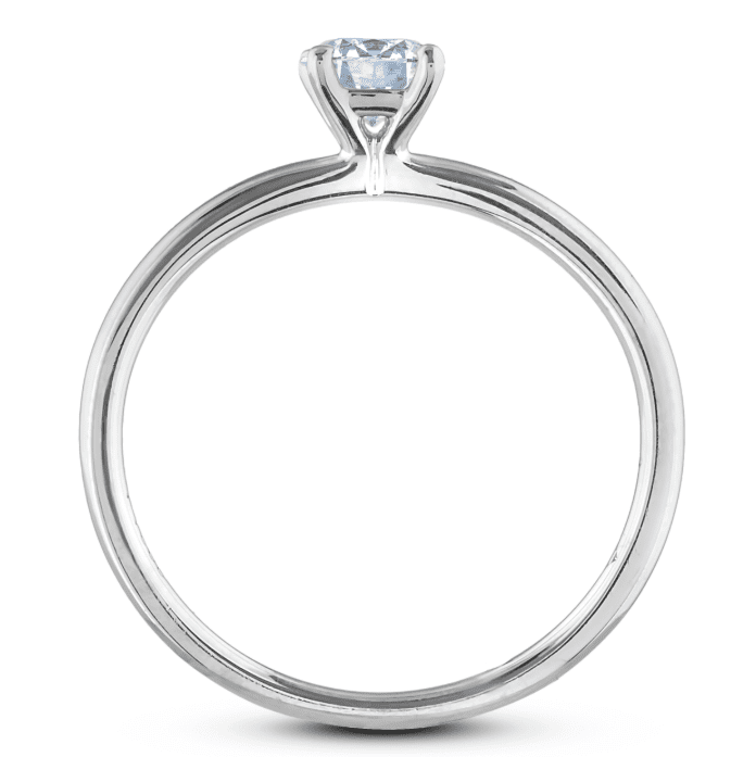 Platinum 0.5 carat diamond ring sales