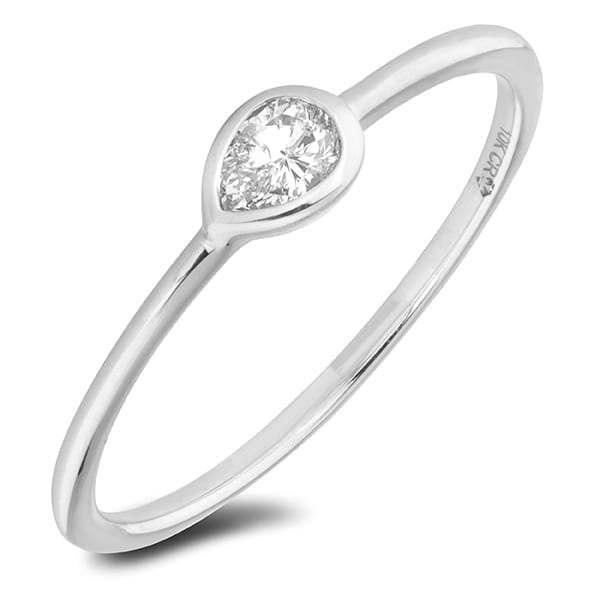pear shaped stackable rings