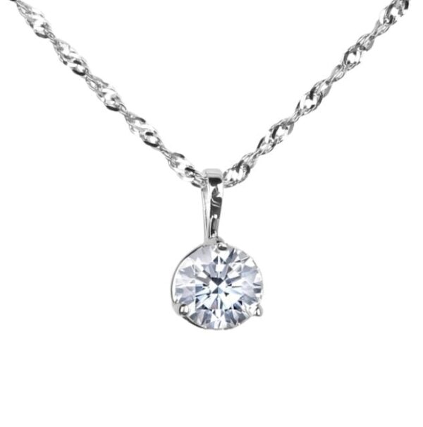 0.70 Carat GIA Certified Diamond Solitaire Pendant