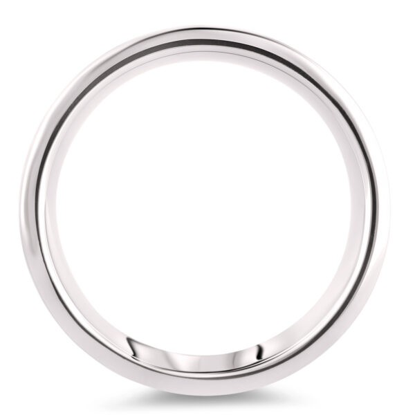 2.88 Carat TW Black Diamond Men's Double Row Eternity Wedding Band Ring in 14K White Gold