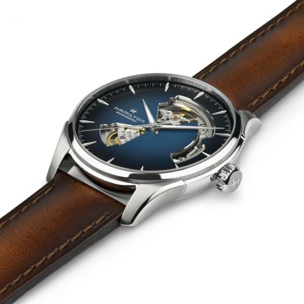 Hamilton Jazzmaster Open Heart Auto 40 mm Blue Dial H32675540 - Image 2