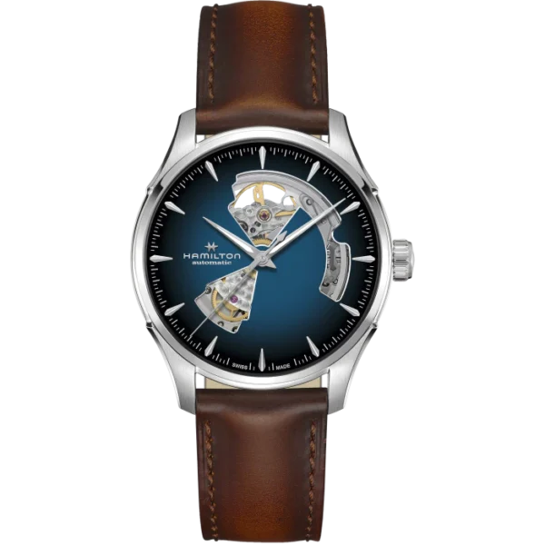 Hamilton Jazzmaster Open Heart Auto 40 mm Blue Dial H32675540