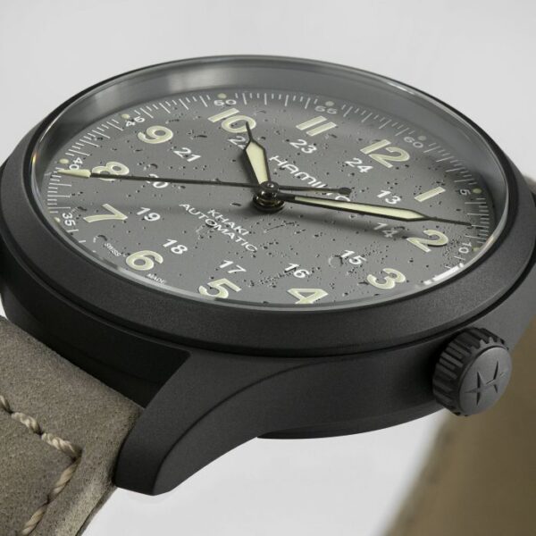 Hamilton Khaki Field Titanium Auto 38 mm H70215880 - Image 5
