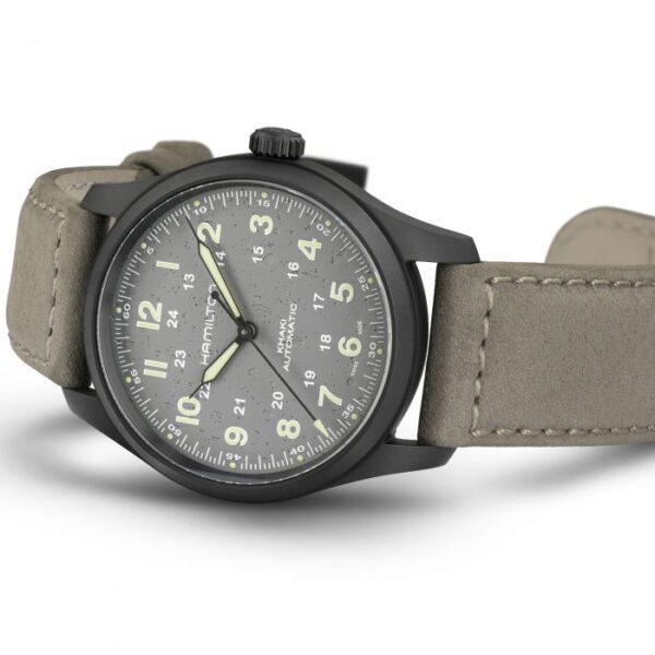 Hamilton Khaki Field Titanium Auto 38 mm H70215880 - Image 3