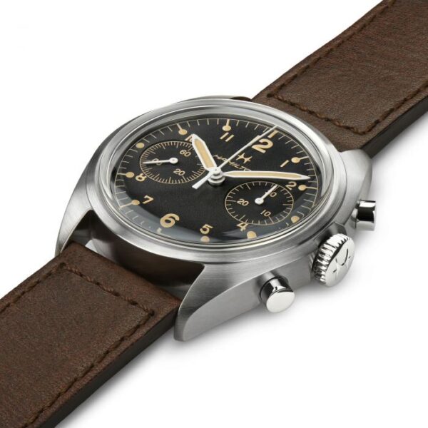 Hamilton Khaki Aviation Pioneer Mechanical Chrono 40mm Black Dial H76409530 - Image 2