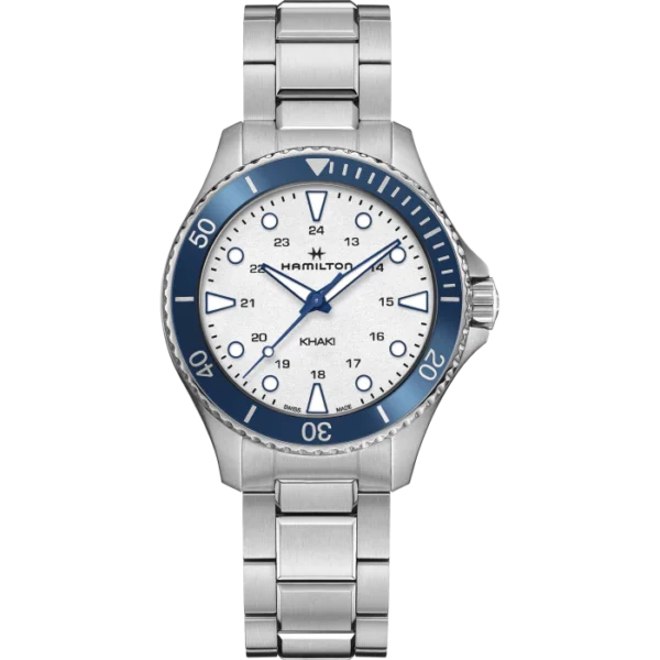 Hamilton Khaki Navy Scuba Quartz 37 mm White Dial H82231150