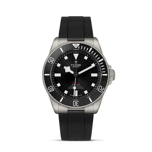 TUDOR Pelagos Ceramic Matt Black Disc Titanium Bracelet 39 mm M25407N-0001 - Image 2