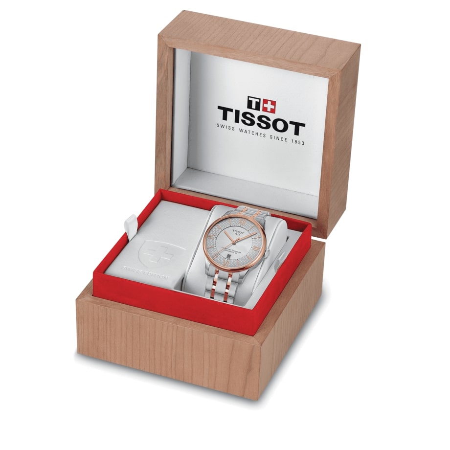 Tissot Chemin Des Tourelles Powermatic 80 Helvetic Pride Lady 32mm Watch T0992072211801