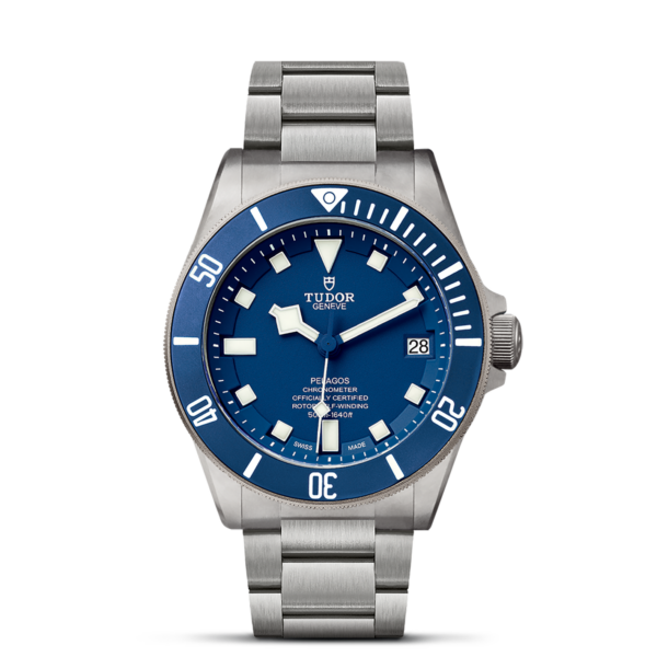 TUDOR Pelagos Ceramic 42 mm Matt Blue Disc Titanium Bracelet M25600TB-0001