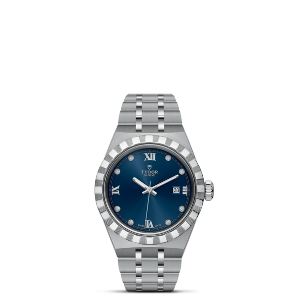 TUDOR Royal 28 mm Steel Case Diamond-Set Dial M28300-0007