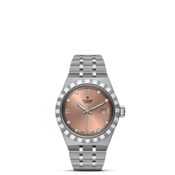 TUDOR Royal 28 mm Steel Case Diamond-Set Dial M28300-0010