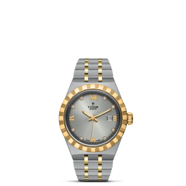 TUDOR Royal 28 mm Steel Case Diamond-Set Dial M28303-0002