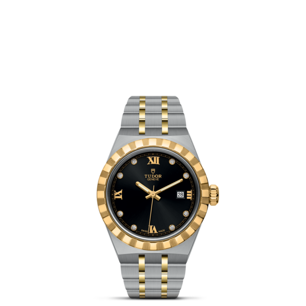 TUDOR Royal 28 mm Steel Case Diamond-Set Dial M28303-0005