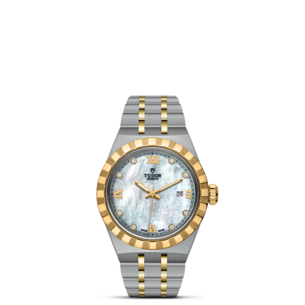 TUDOR Royal 28 mm Steel Case Diamond-Set Dial M28303-0007