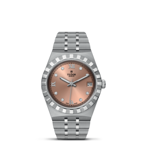 TUDOR Royal 34mm Steel Case Diamond-Set Dial M28400-0011