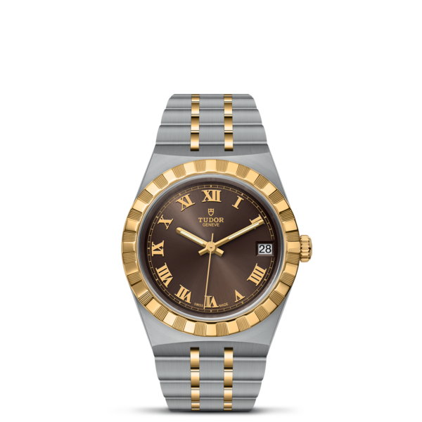 TUDOR Royal 34 mm Steel Case Chocolate Brown Dial M28403-0008