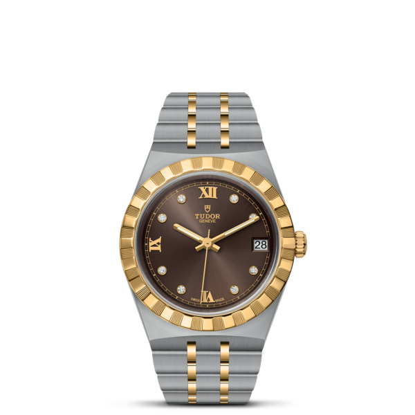TUDOR Royal 34mm Steel Case Diamond-Set Dial M28403-0009