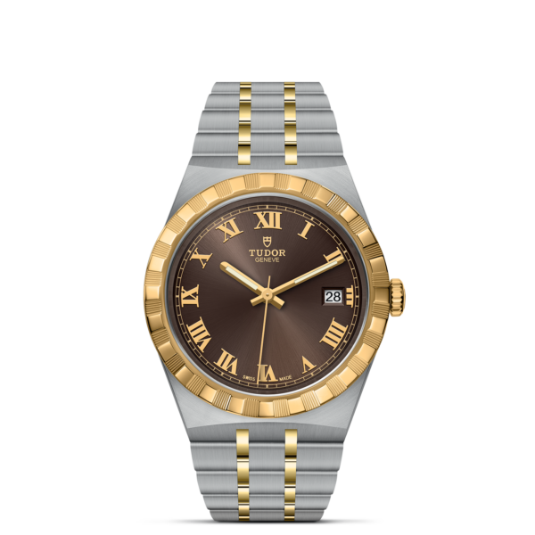 TUDOR Royal 38 mm Steel Case Chocolate Brown Dial M28503-0007