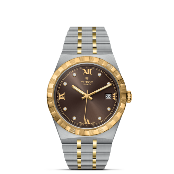 TUDOR Royal 38mm Steel Case Diamond-Set Dial M28503-0008