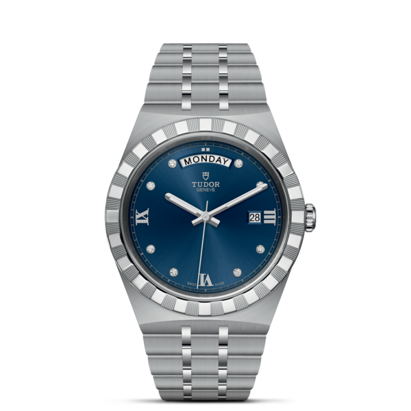 TUDOR Royal 41 mm Steel Case Diamond-Set Dial M28600-0006
