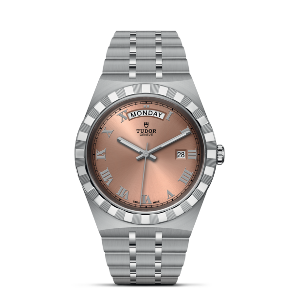 TUDOR Royal 41mm Steel Case Salmon Dial M28600-0009
