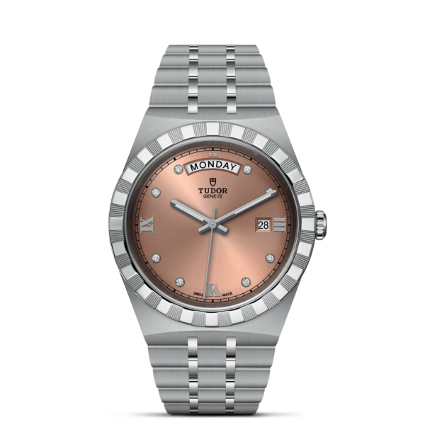 TUDOR Royal 41 mm Steel Case Diamond-Set Dial M28600-0011