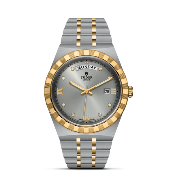 TUDOR Royal 41 mm Steel Case Diamond-Set Dial M28603-0002