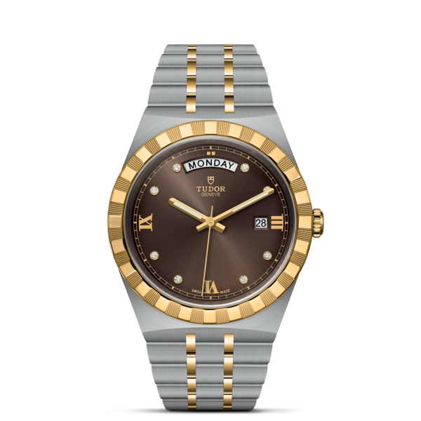 TUDOR Royal 41mm Steel Case Diamond-Set Dial M28603-0008