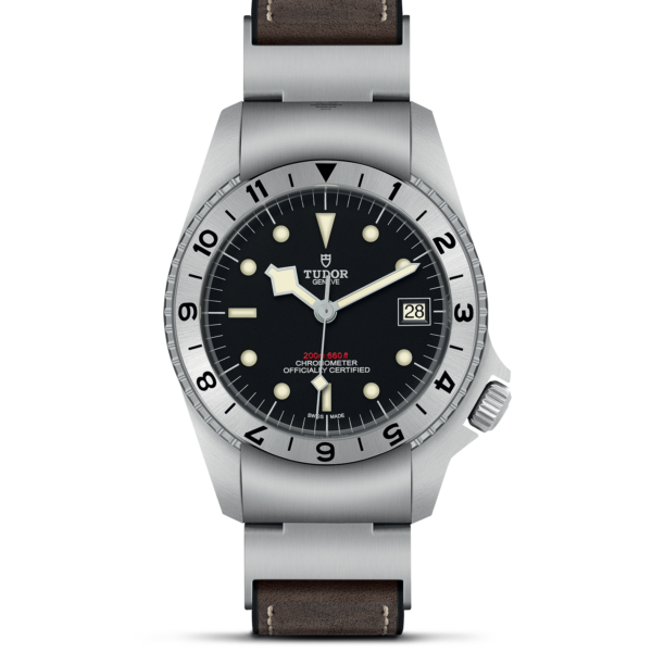 TUDOR Black Bay P01 42 mm Steel Case Brown Leather Strap M70150-0001