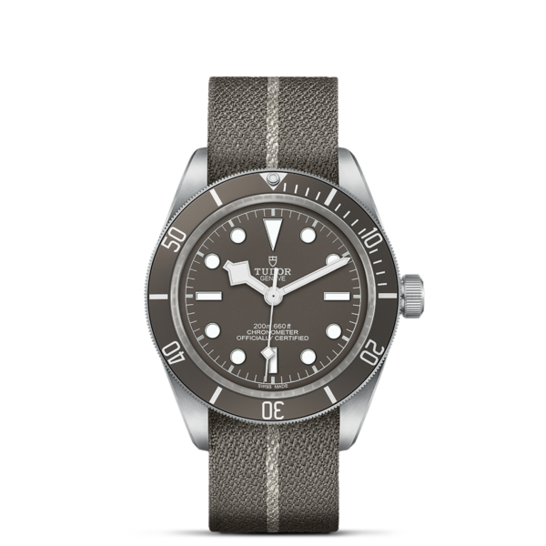 TUDOR Black Bay Fifty-Eight 39 mm Steel Case Silver Fabric Strap M79010SG-0002