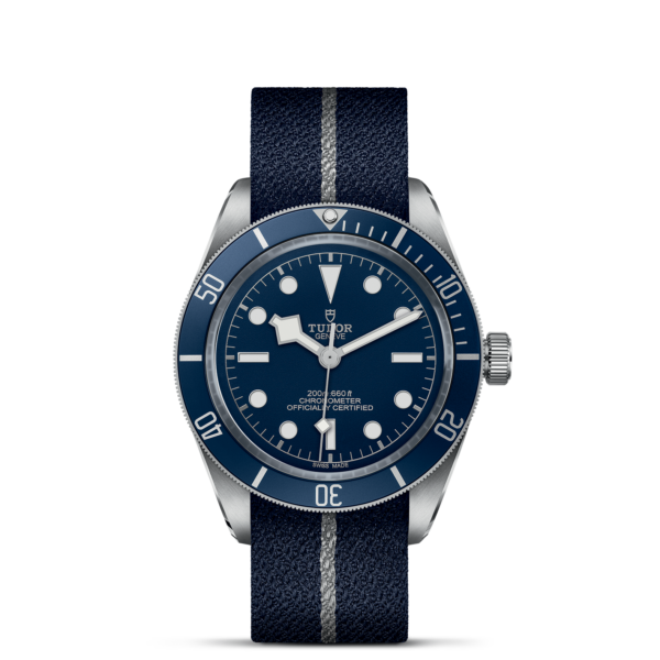 TUDOR Black Bay Fifty-Eight 39 mm Steel Case Blue Fabric Strap M79030B-0003