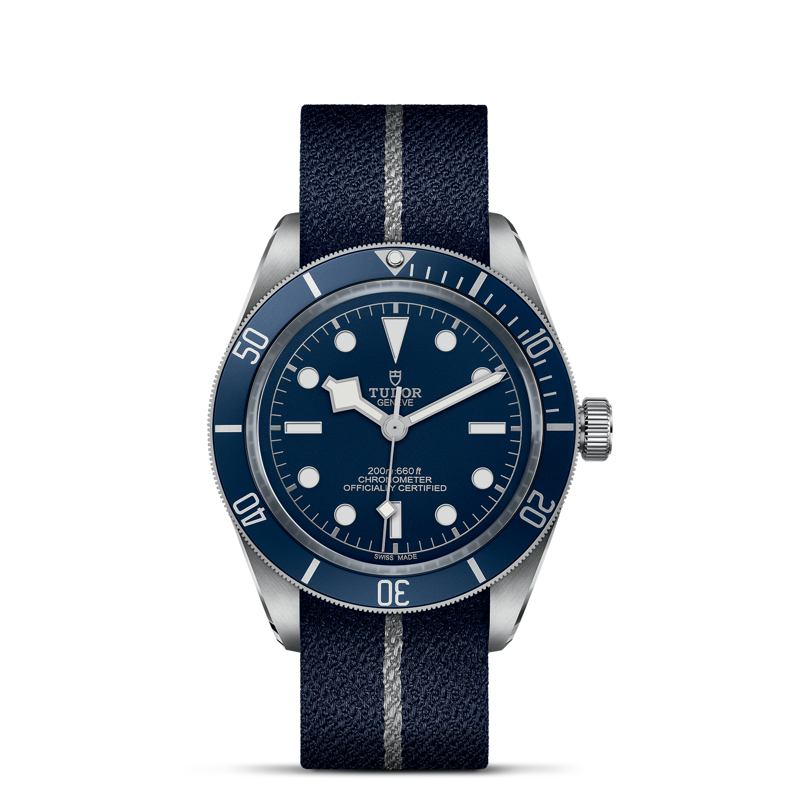 TUDOR Black Bay Fifty Eight 39 mm Steel Case Blue Fabric Strap