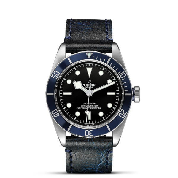TUDOR Black Bay 41 mm Steel Case Aged Leather Strap M79230B-0007