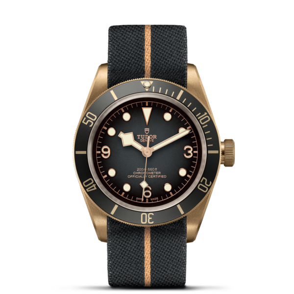 TUDOR Black Bay Bronze 43 mm Bronze Case Fabric Strap M79250BA-0002