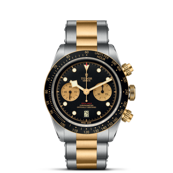 TUDOR Black Bay Chrono 41 mm S&G Steel Case Steel and Gold Bracelet M79363N-0001