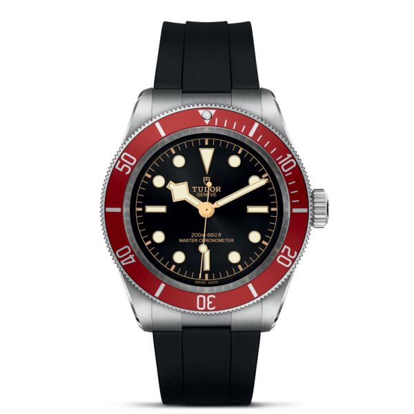 TUDOR Black Bay 41mm Steel Case Black Rubber Strap M7941A1A0RU-0002