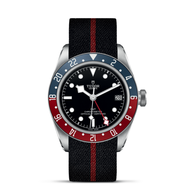 TUDOR Black Bay Gmt 41 mm Steel Case Fabric Strap M79830RB-0003