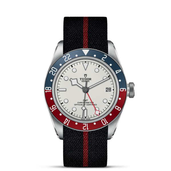 TUDOR Black Bay GMT 41mm steel case Fabric strap M79830RB-0012