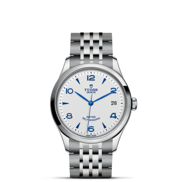 TUDOR 1926 36 mm Steel Case Opaline and Blue Dial M91450-0005