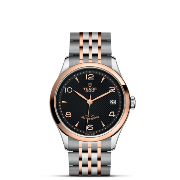 TUDOR 1926 36 mm Steel Case Pink Gold Bezel M91451-0003